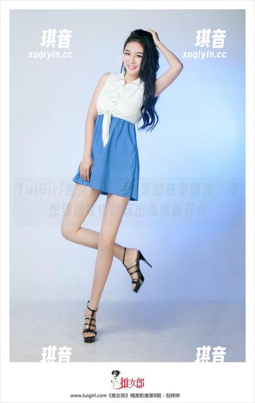 TuiGirl推女郎 - 冯雨芝的在家时光，没想到居家也能玩出高清新花样