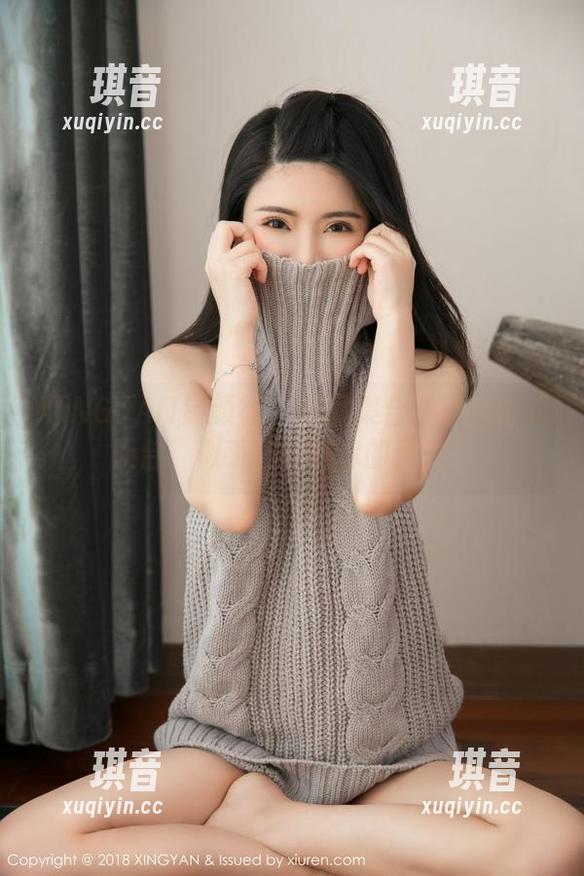 XINGYAN星颜社 - 作品集合：温心怡的天台，似乎在呼喊你的目光！
