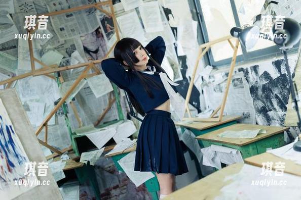 胡桃猫Kurumineko有个新鲜玩意儿——甘雨OL，图片里面的她似乎在跟我说话。